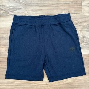 Roots Kids Navy Blue Elastic Waist Shorts